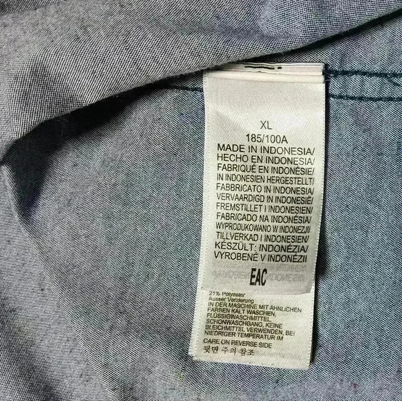 Marmont Short Sleeve button down. Men's size  XL. - Picture 6 of 12